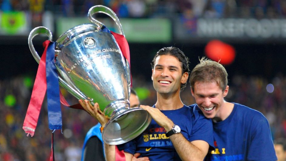 Rafael Marquez i Aleksander Hleb (fot. Getty) Rafael Marquez i Aleksander Hleb (fot. Getty)