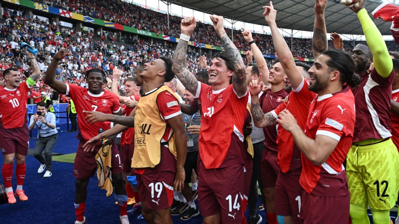 Szwajcaria w ćwierćfinale Euro 2024 (fot. Getty Images)