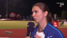 Kryscina Cimanouska (fot. TVP)