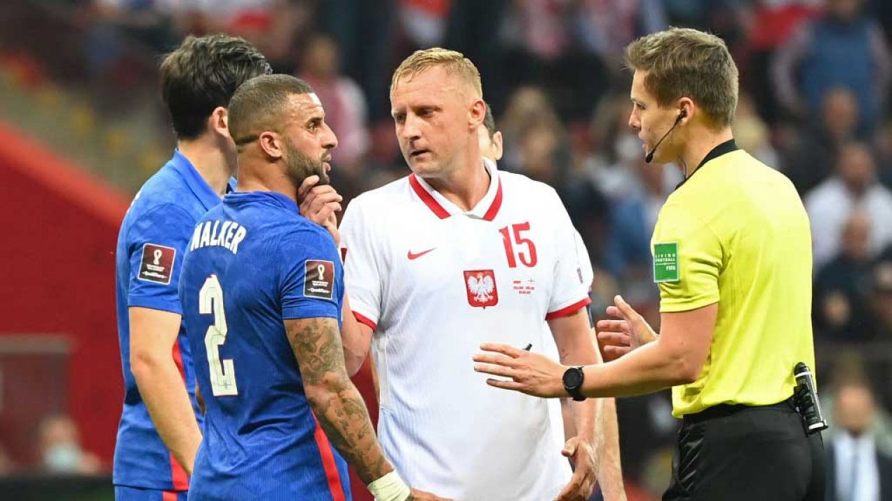 Kamil Glik i Kyle Walker (fot. Ludmila Mitrega - The FA/The FA via Getty Images) Kamil Glik i Kyle Walker (fot. Ludmila Mitrega - The FA/The FA via Getty Images)