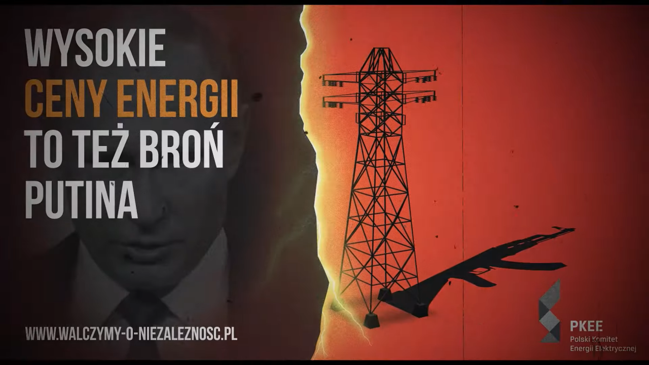 Wywołany przez Putina kryzys energetyczny trwa od 2021 roku (fot. kampania www.walczymy-o-niezaleznosc.pl)