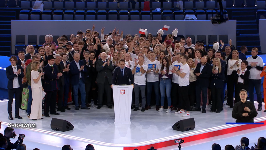 W Śląskiem przed 5 miesiącami swoją kampanię rozpoczął Rafał Trzaskowski. Fot. TVP3 Katowice