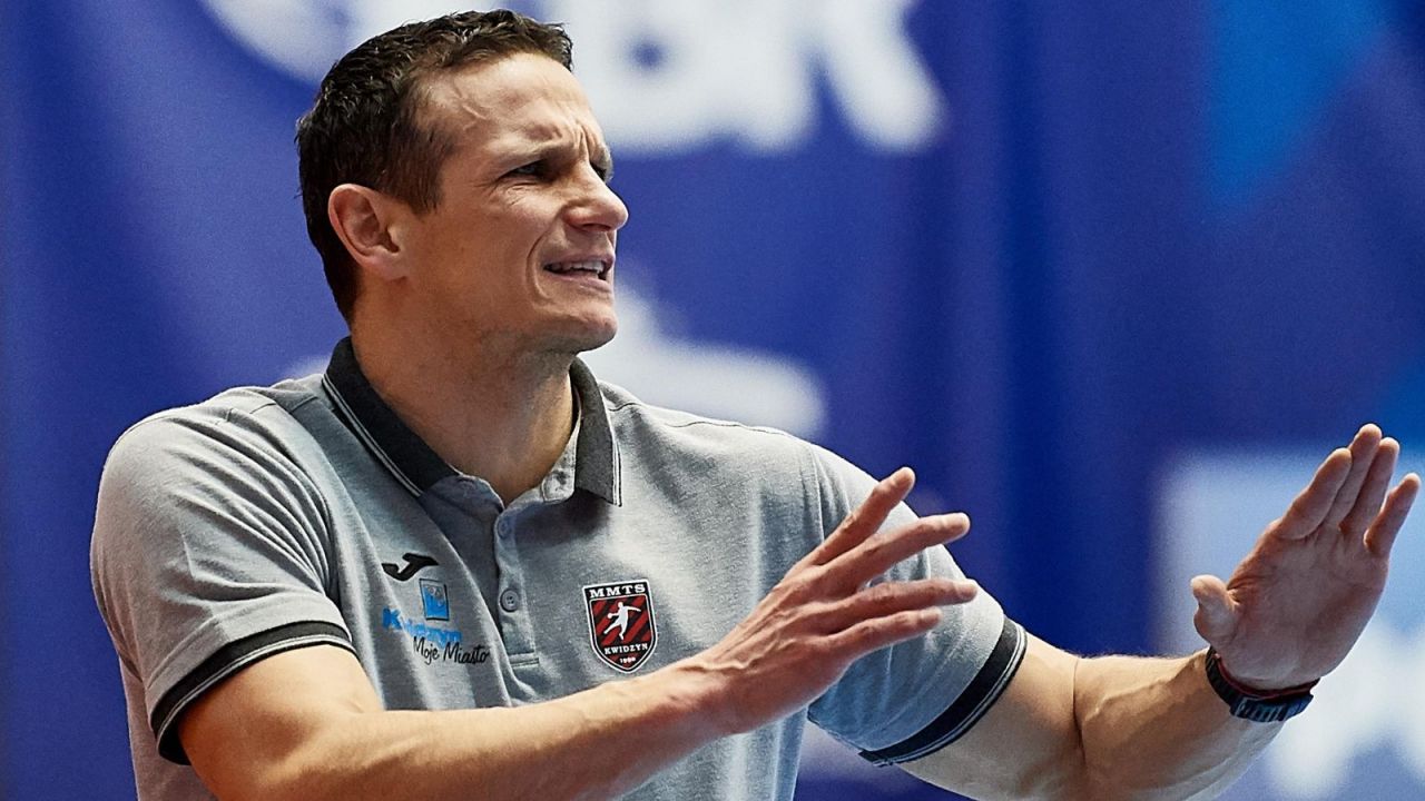 Bartłomiej Jaszka nie jest już trenerem MMTS Kwidzyn (fot. PAP / Adam Warżawa)