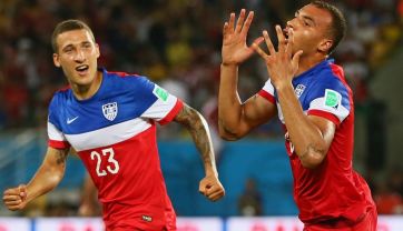 Fabian Johnson (L) i John Brooks (fot. Getty Images)