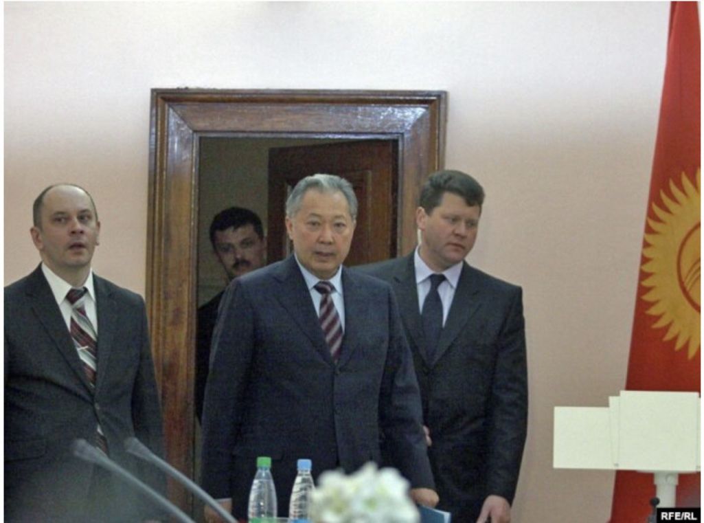 Курманбек Бакиев, 16 декабря 2007 года. Фото: Imanaliyev Azamat / TASS / Forum (Фота: RFE/RL)