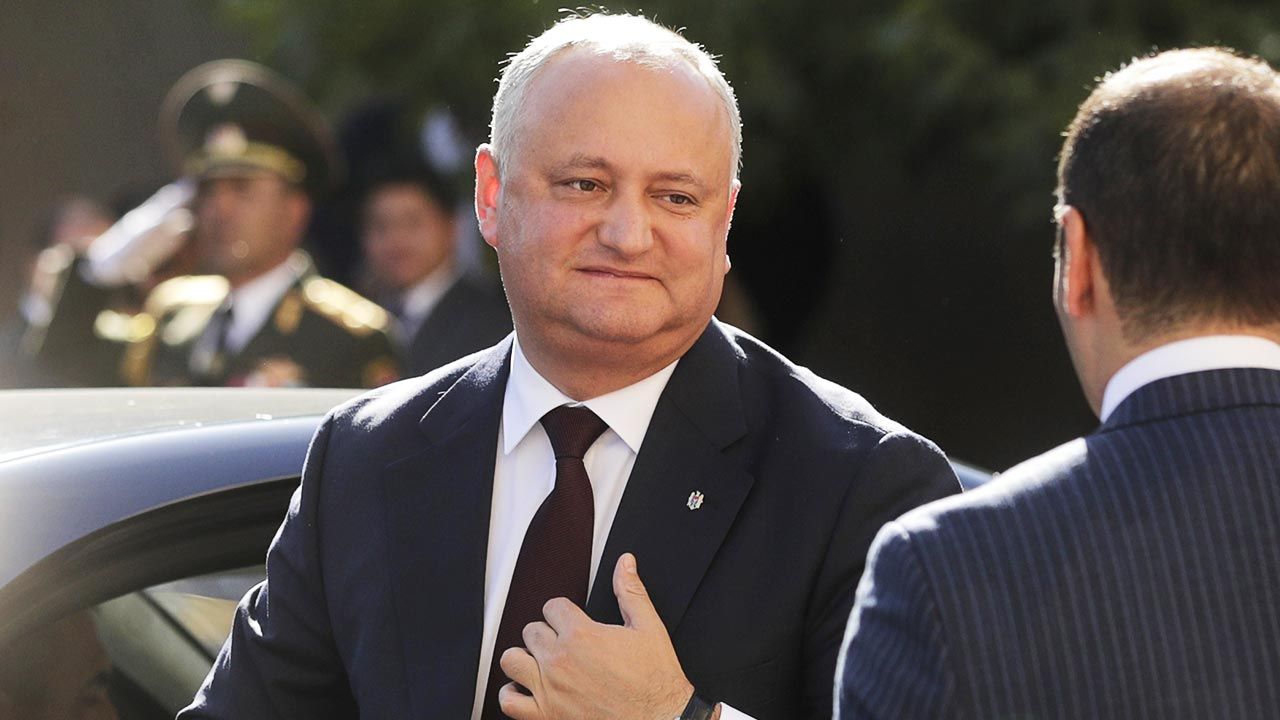 Do niedawna prezydent Mołdawii Igor Dodon i socjaliści kontrolowali całe państwo (fot. Mikhail Metzel\TASS via Getty Images) Do niedawna prezydent Mołdawii Igor Dodon i socjaliści kontrolowali całe państwo (fot. Mikhail Metzel\TASS via Getty Images)