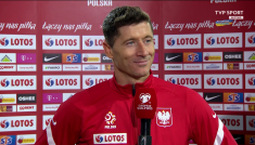 Robert Lewandowski (fot. TVP)