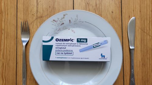 «Азэмпік» – прэпарат кампаніі Novo Nordisk для лячэння цукровага дыябету другога тыпу. 26 красавіка 2025 года. Фота: Marcin Rutkiewicz / Reporter / East News