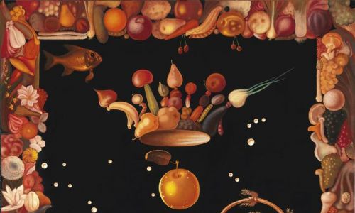 Lukáš Kándl: „Luksus, spokój i rozkosz”, olej na płótnie, 2013 r. Fot. materiały prasowe – Galeria Miejska we Wrocławiu