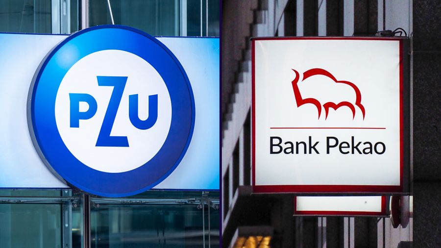 Spółki PZU i Bank Pekao podpisały memorandum o współpracy (fot. Shutterstock/kolbet, AxOst)