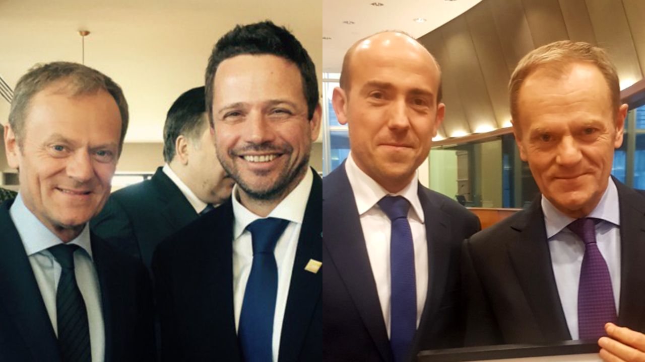 Rafał Trzaskowski, Donald Tusk i Borys Budka (fot. Facebook / Borys Budka; Twitter / Rafał Trzaskowski) Rafał Trzaskowski, Donald Tusk i Borys Budka (fot. Facebook / Borys Budka; Twitter / Rafał Trzaskowski)