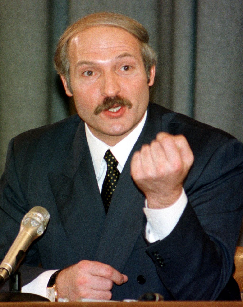 Лукашэнка ў 1998 годзе (Фота: Vasily Fedosenko / Reuters / Forum)