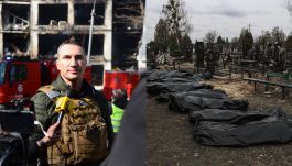 Władimir Kliczko opowiada o wstrząsających zbrodniach Rosjan (fot. PAP)