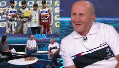 Marek Cieślak w "Sportowym wieczorze" (fot. TVP/PAP)