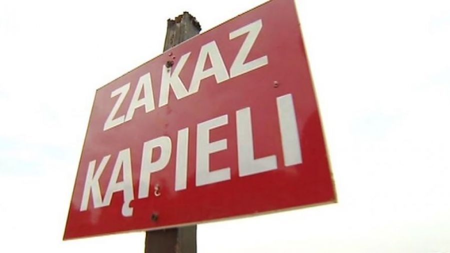 Zakaz wchodzenia do wody. Zamknięte dwa kąpieliska w regionie